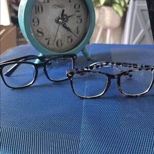 Stylish Black and Brown Blue Light Glasses